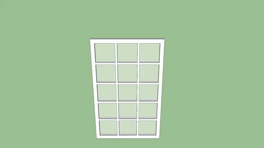 Window 3', 4' 10' | 3D Warehouse