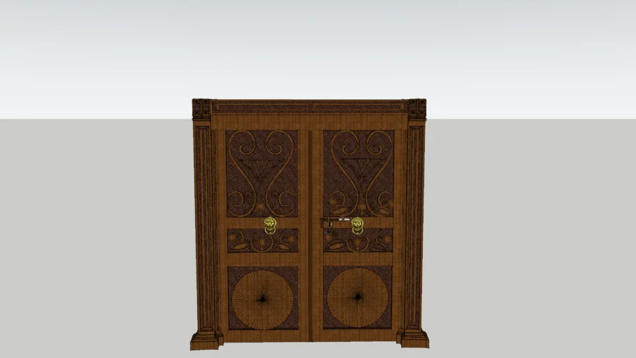 Old Indian Door