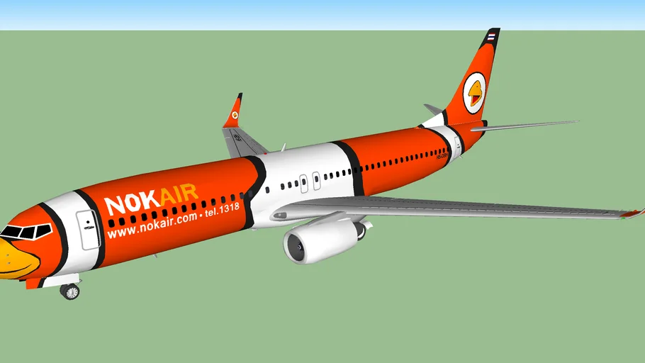 Nok Air 737-83N "Nemo" (2013)