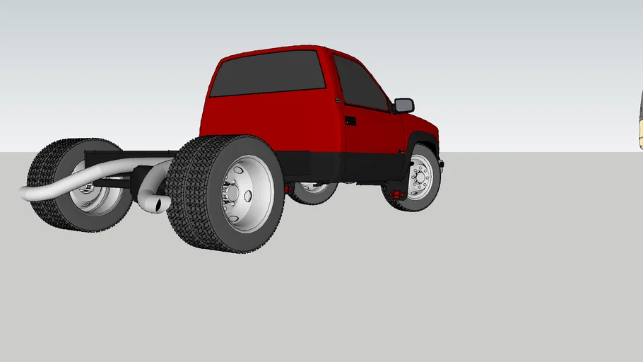 1991 Cheyenne dually open chassis