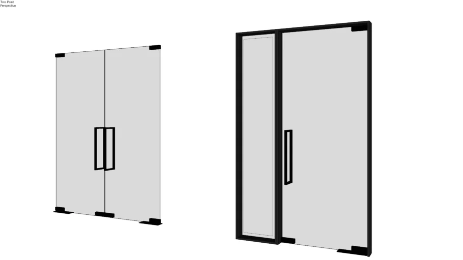 Frameless Glass Door