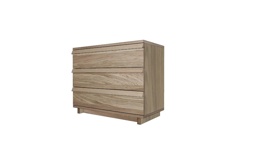 Ikea Oppland 3-drawer chest 100 cm