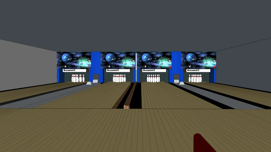 Cosmic Bowling Alley | 3D Warehouse