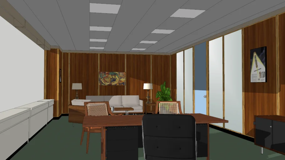 Donald Draper's Sterling Cooper Office