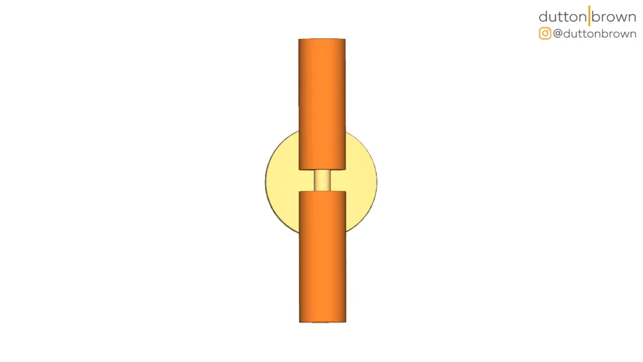 Color Ruler Sconce - Dynamic Options by Dutton Brown | 3D Warehouse