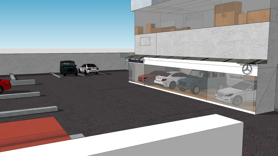 Mercedes Benz Showroom
