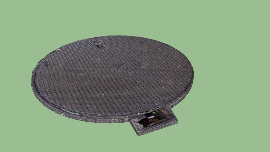Manhole_metal/Coladera/Registro
