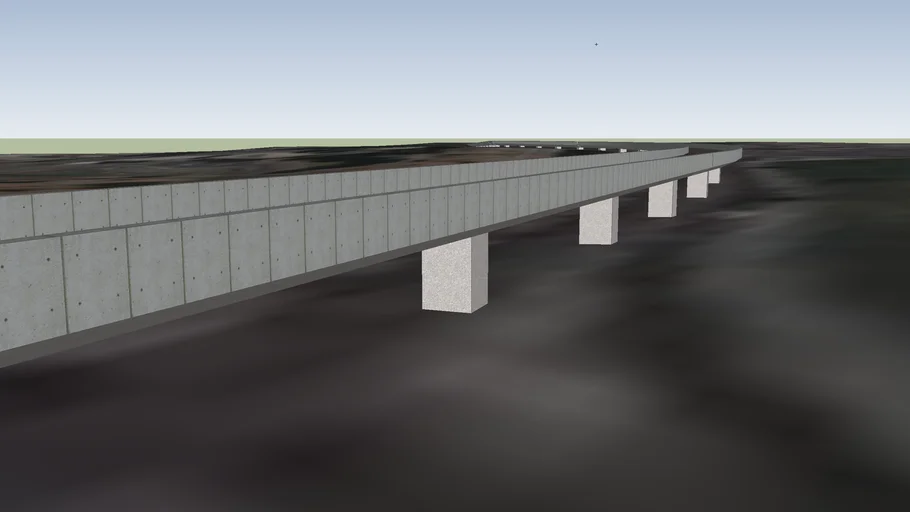 puente vial del metro