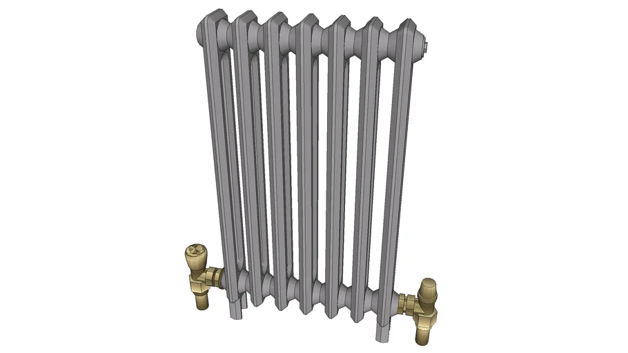 Radiator, cast iron, 2 column DC] | 3D Warehouse