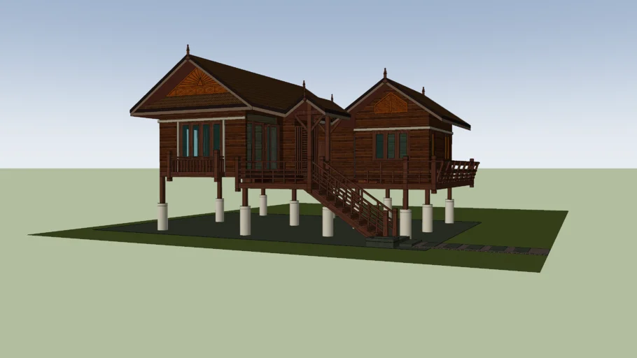 Contemporary isan- thai house