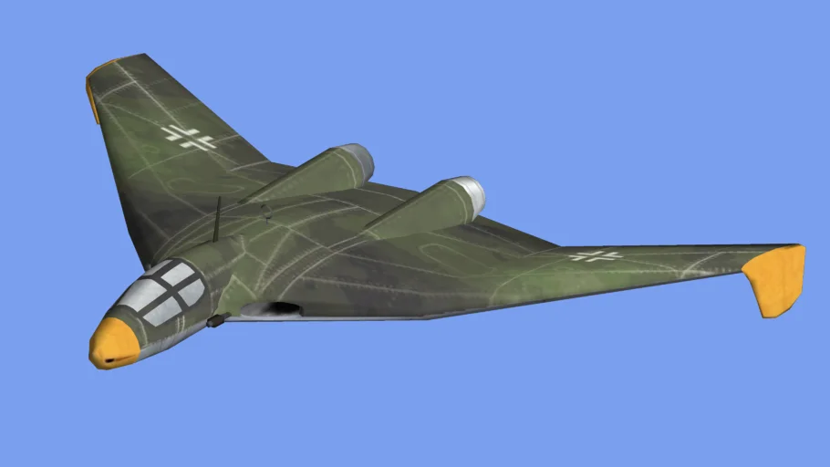 Focke-Wulf Fw 239 (low poly)