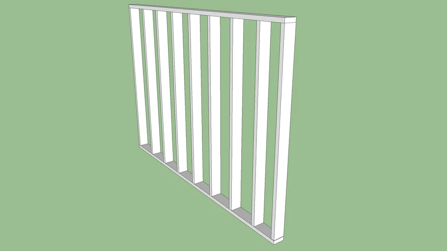 12x8 wall panel