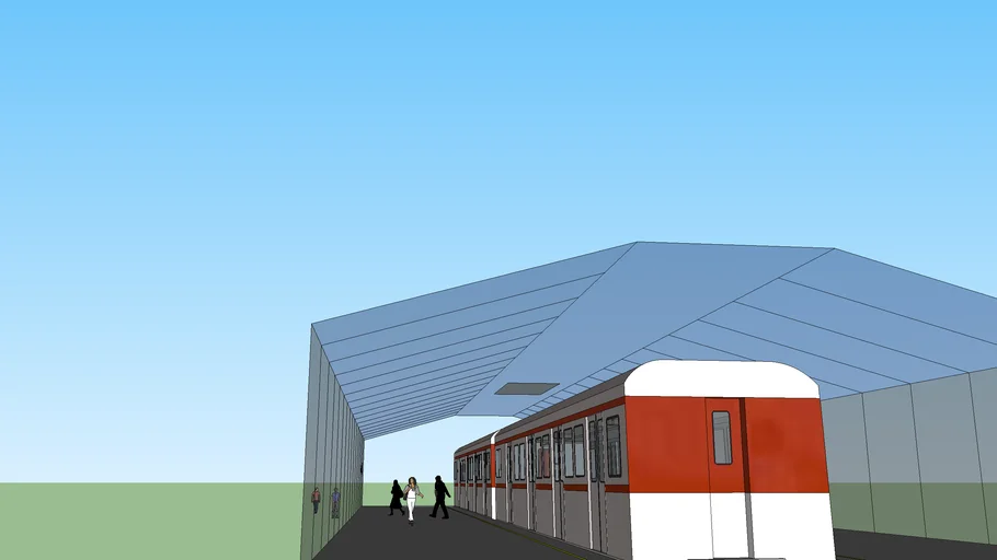 Metro con aire acondicionado