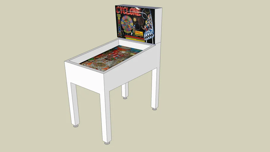 Cyclone Pinball Machine