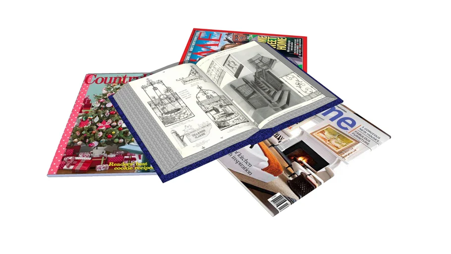 Magazines and books