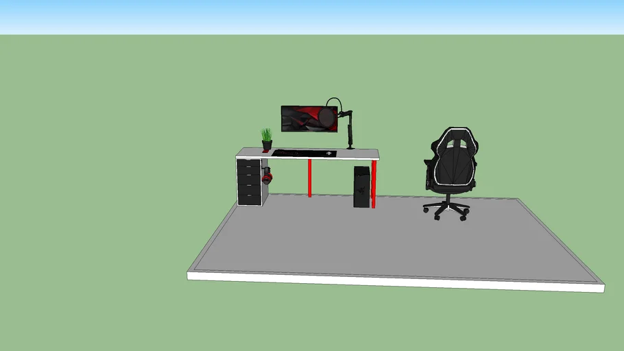 small gaming room