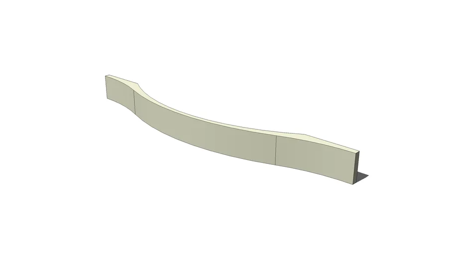 دستگیره دو پیچ روکش استیل 160- steel 2 holes handle 160mm