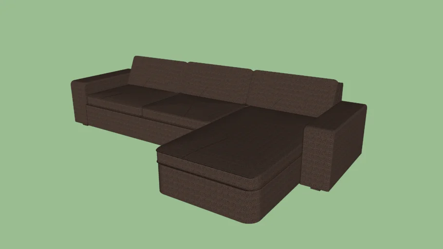 IKEA KIVIK sofa and chaise lounge