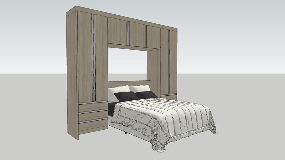 CAMA DE CASAL - CONJUNTO MODULADO