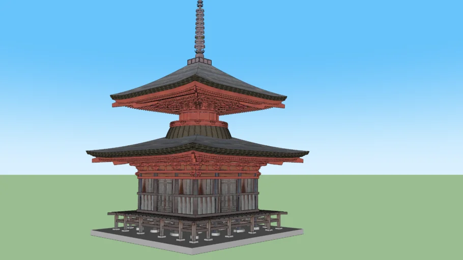 金鑚神社多宝塔