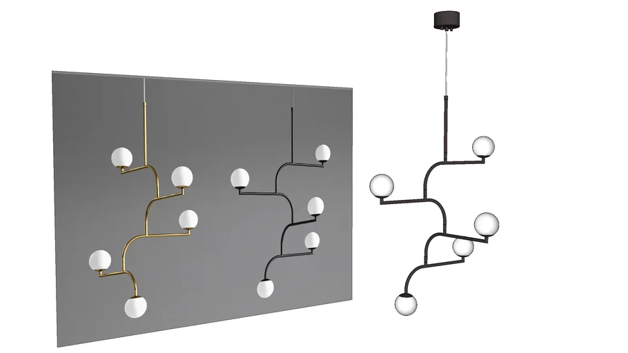 Modern pendant light