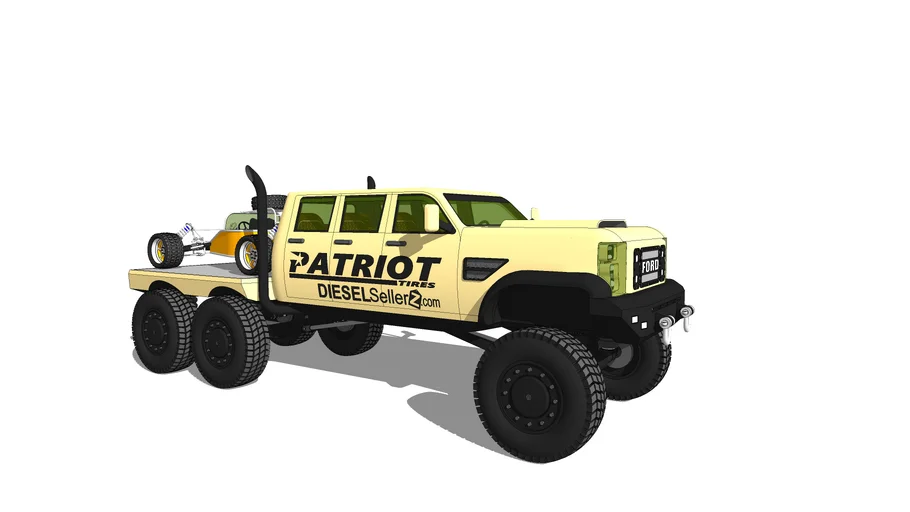 'SUPER SIX' Ford F550 | 3D Warehouse