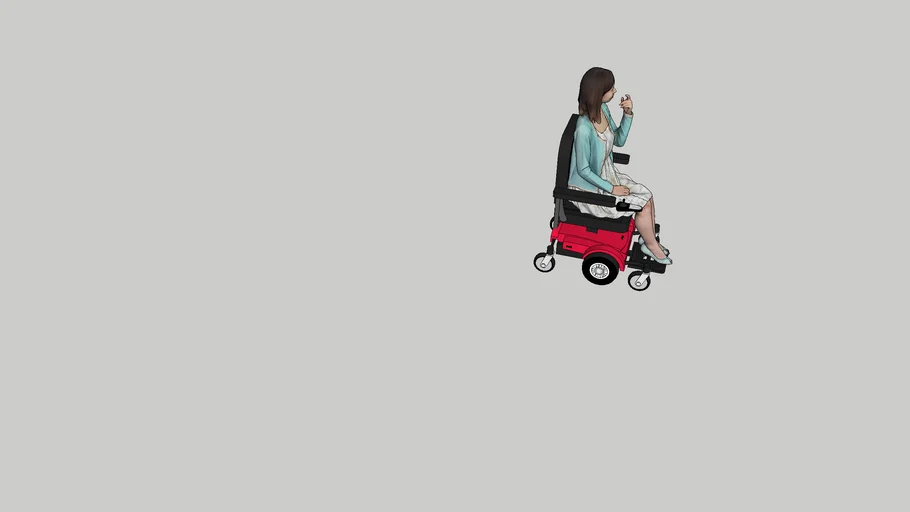 Woman in Wheelchair