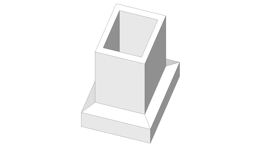 Sapata pré fabricada