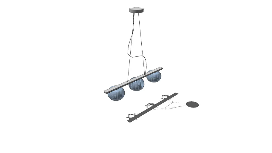 Luxera sphera suspended lamp