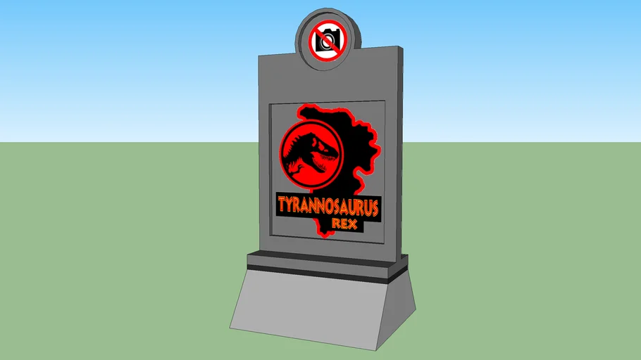 Jurassic Park Paddock Tyrannosaurus Rex