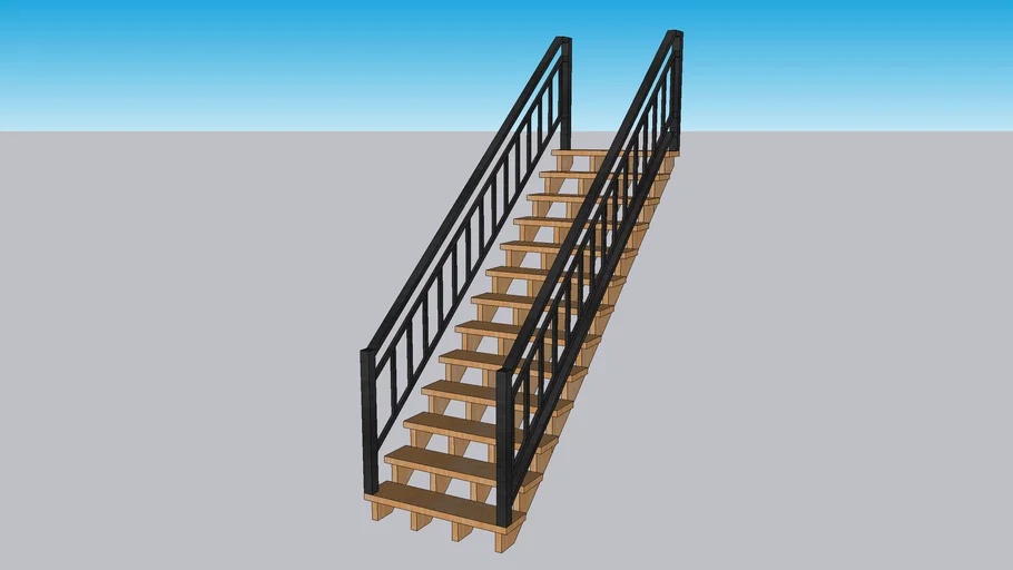Standard Stairs 8 ft height