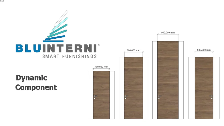 Bluinterni B-Line Component Doors
