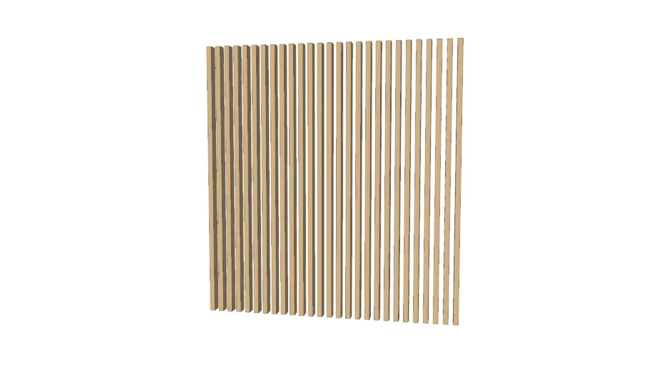 Timber Strip Wall Panel