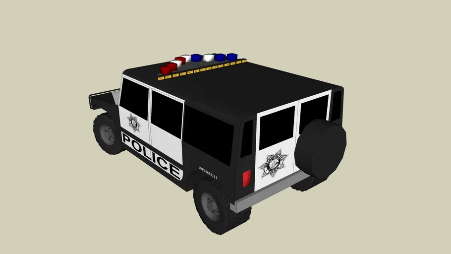 POLICE HUMMER H1