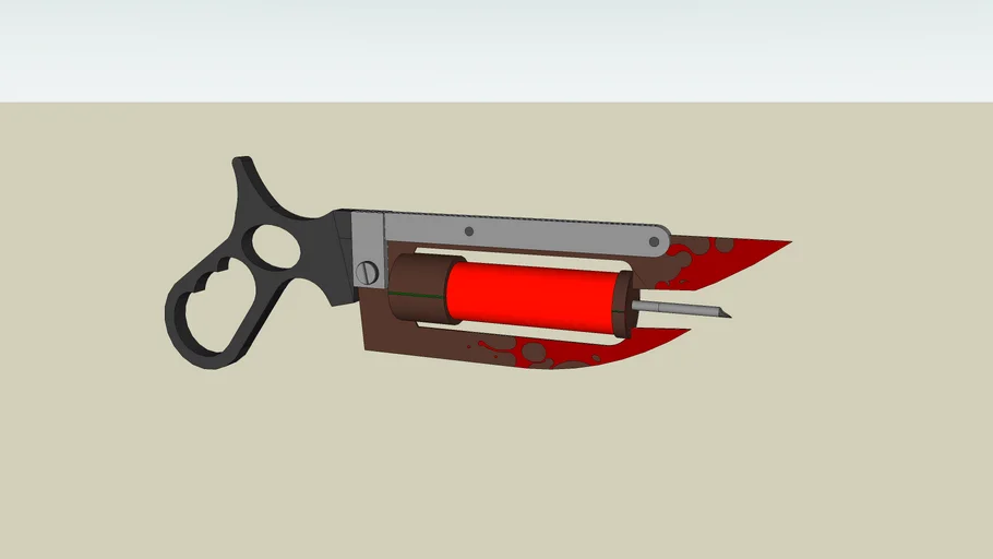 TF2 Medic UberSaw (red)