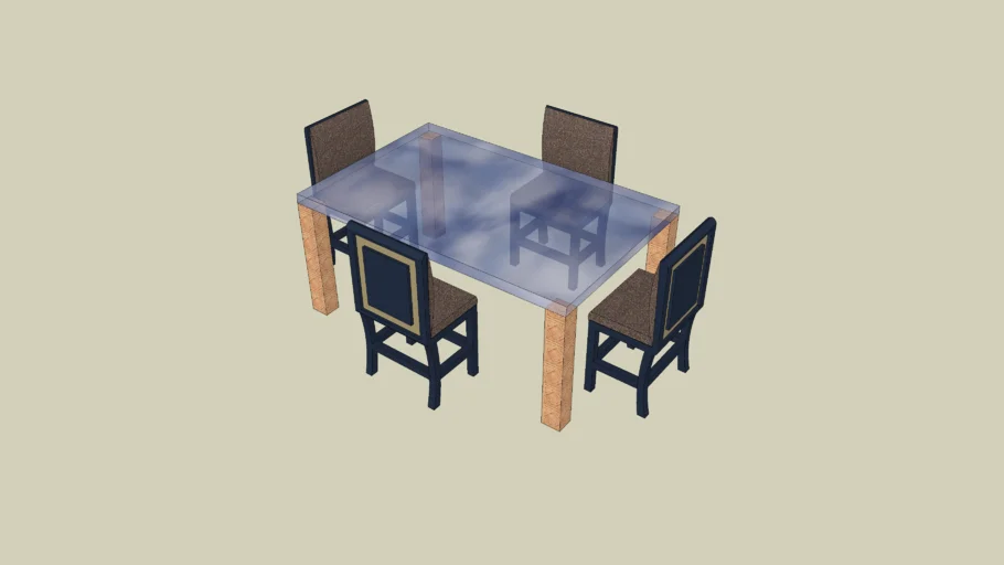 Table with chairs