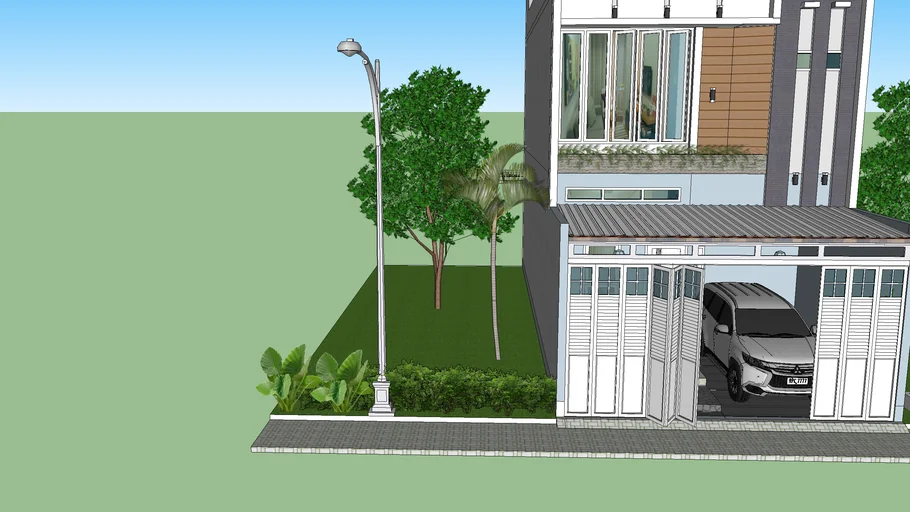 rumah 2 lantai minimalis
