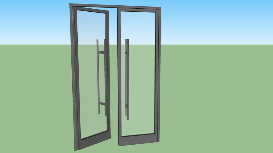 glss door