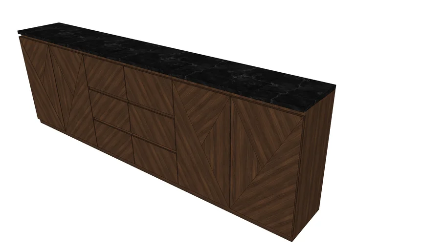 Virtual Staging - Sideboard - Modern