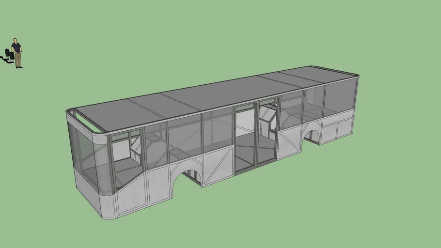 Unfinished Bus Monocoque