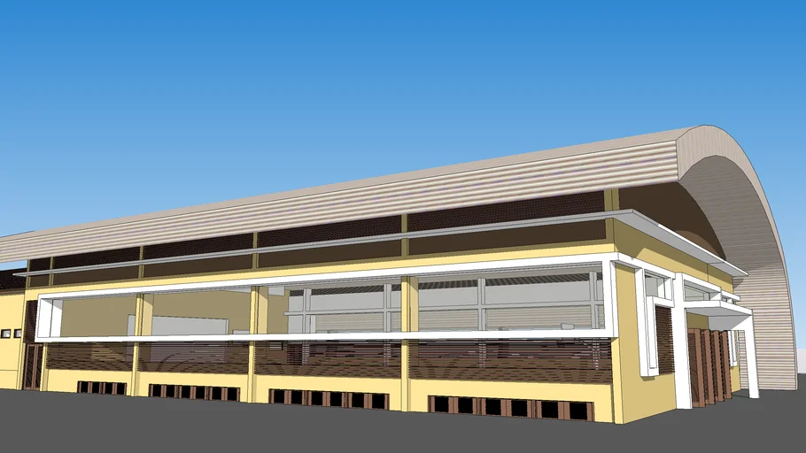 MULTIPURPOSE RAIN SHELTER HALL