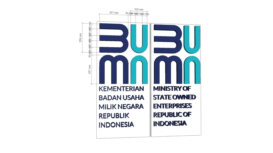 LOGO KEMENTERIAN BUMN INDONESIA