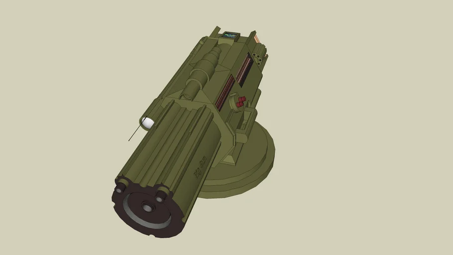 Big Gun | 3D Warehouse
