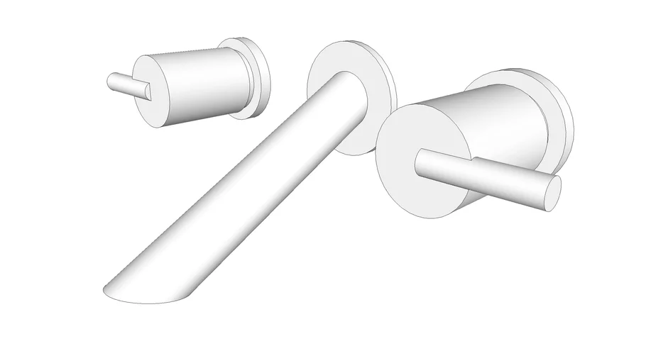 Deca Axis - misturador de parede
