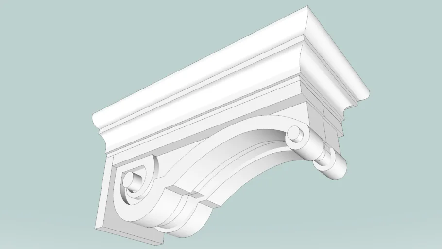 Best 3D Corbel & Bracket Models Collection