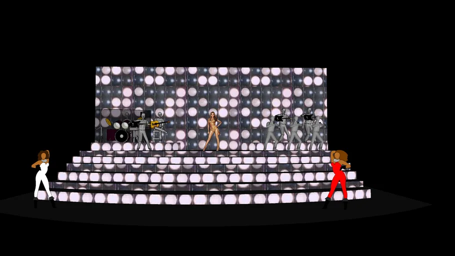 Beyonce Concert | 3D Warehouse