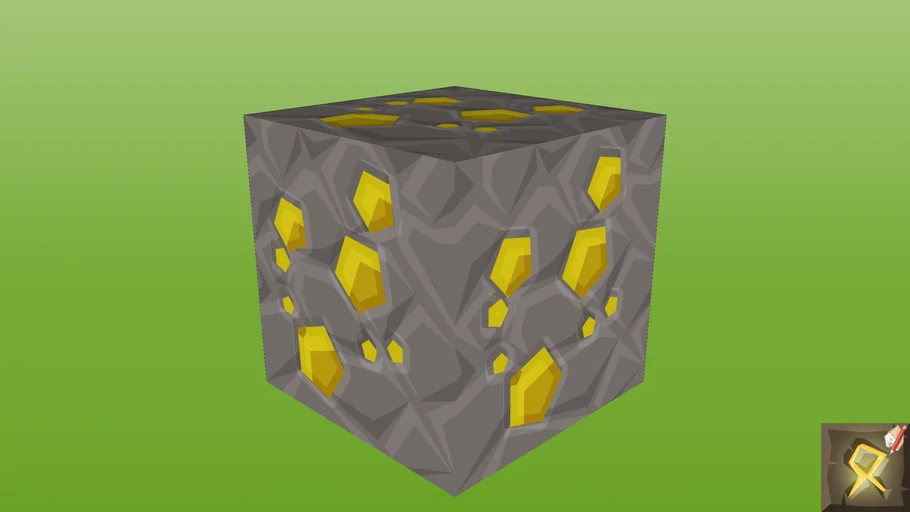 Gold Ore | 3D Warehouse