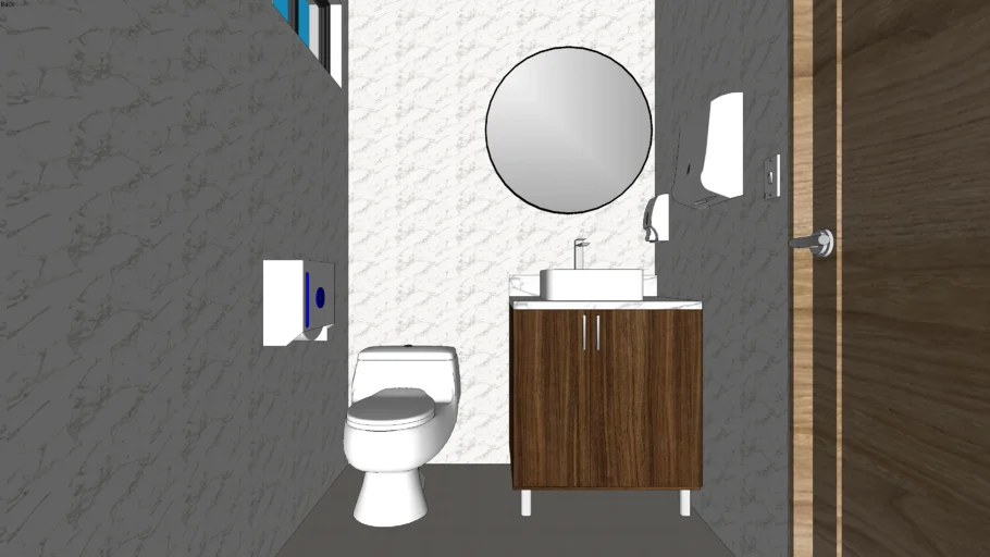 Baño de Tienda Comercial