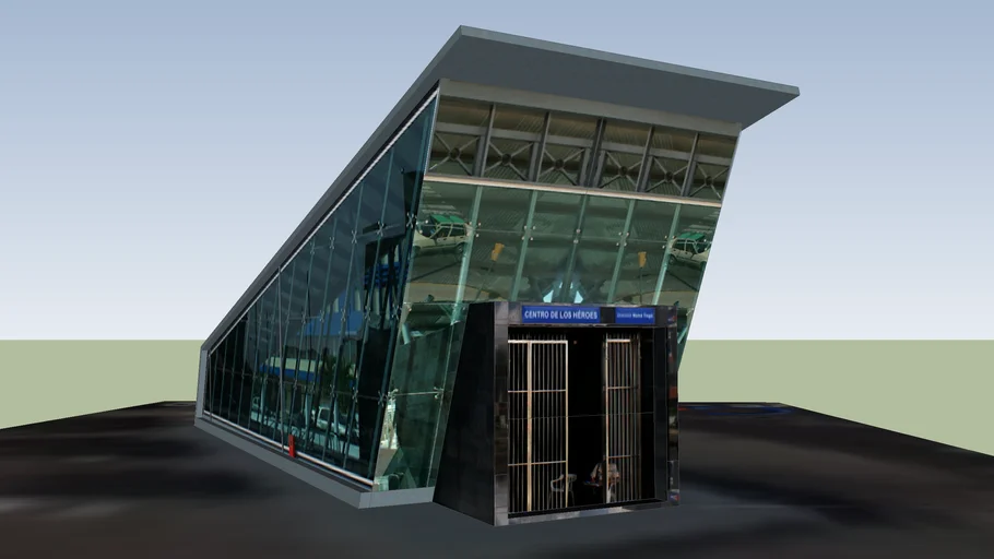 Estación Centro de Los Héroes A - Metro De santo Domingo