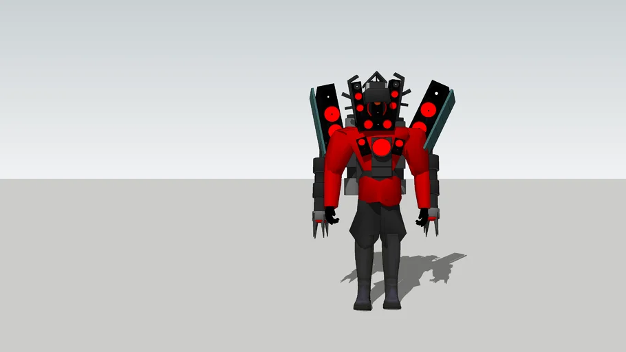 Upgraded titan speakerman 